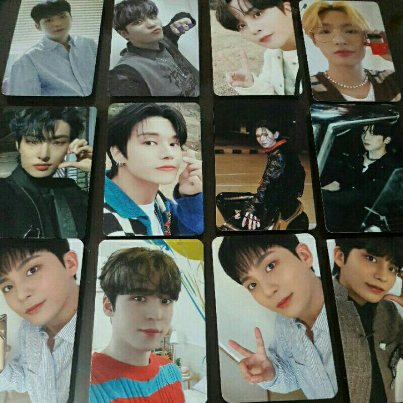 Ateez Aniteez photocard original wooyoung mingi yeosang jongho