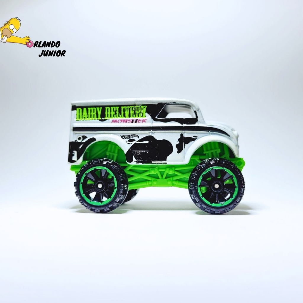 Monster Truck Dairy Delivery Carrinho Original Hot Wheels - Sem Embalagem (Loose) | Shopee Brasil
