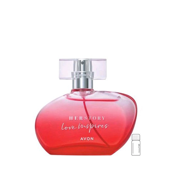 Eau De Parfum Herstory Love Inspires Perfume Feminino Avon 50ml