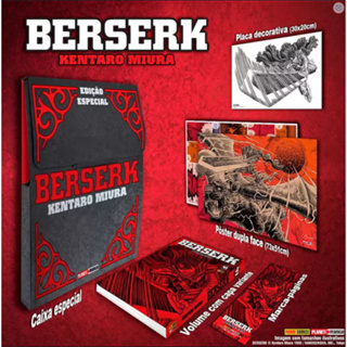 Berserk Edição de Luxo é uma das mais desejadas coleções de mangás no  Brasil mesmo após a morte de Kentaro