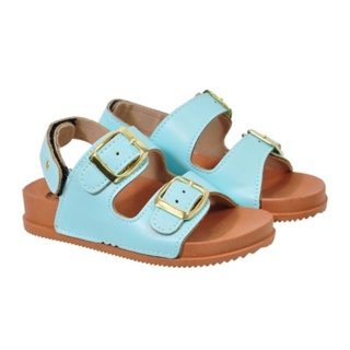 Chinelo Birken sandália papete adulto e infantil com velcro