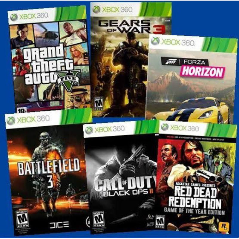 KIT 3 JOGOS DE XBOX 360 DESBLOQUEADO | Shopee Brasil