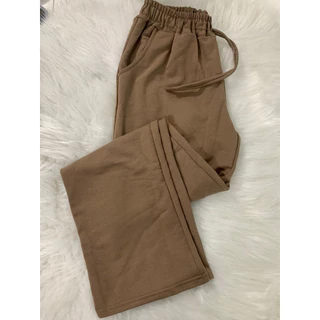 Calça Gringa Tecido Moletom Feminina - Marrom/Preto/Rosa/Lilas