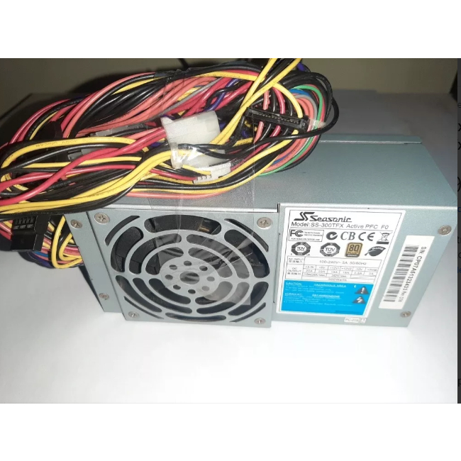 Fonte Atx Seasonic Modelo Ss-300tfx, 300w 100v/240v !!