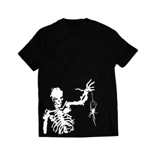 camiseta hype supply spider v lon black