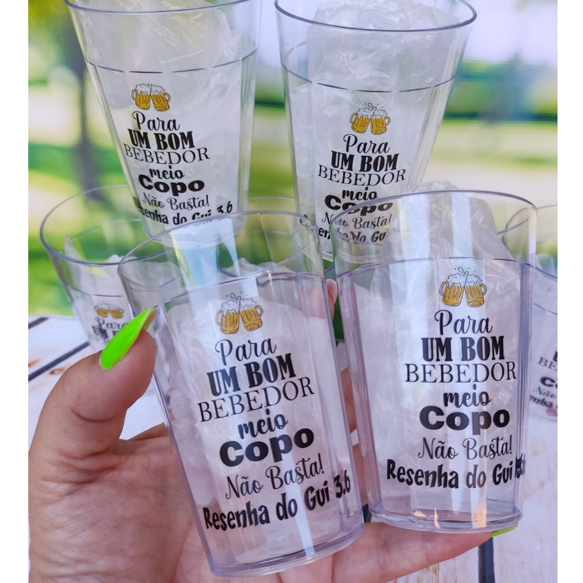 Jogo Copo Americano Long Drink 345ml 12 peças