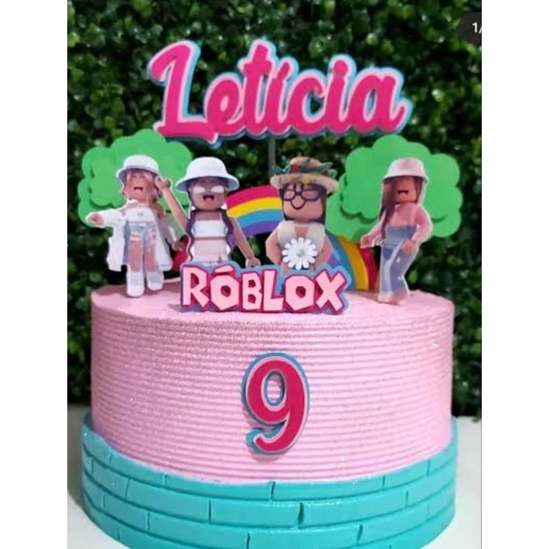 Donna Fofa - Topo de bolo! Roblox! . . . . . . . . #roblox #topodebolo  #toppercake #topodeboloroblox #roblox #itu #fez8 #festaemcasa #topper