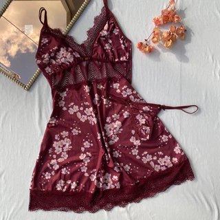 Camisola pijama microfibra linha noite estampada