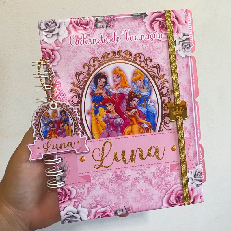 Caderneta de Vacinação / Saúde / Bebê / Personalizada Capa Dura Tema ...