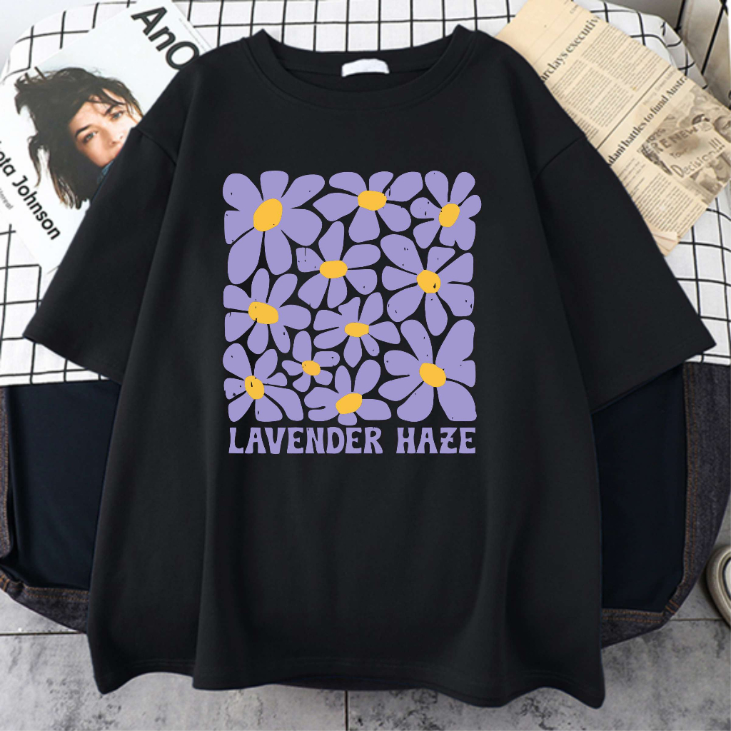 Camiseta Taylor Swift Lavander Haze Aesthetic Unissex