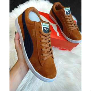 Tenis Suede Classico Caramelo Lançamento Tendência Oferta