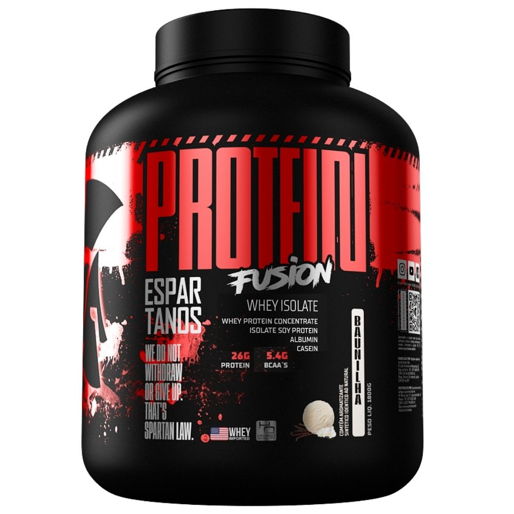 Protein Fusion Whey Isolate 1,8kg – Espartanos Nutrition