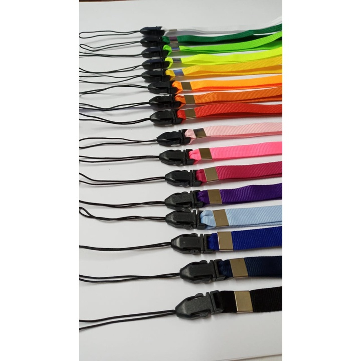 Cordão para Crachá 12mm | Liso | C/Ponteira Pendriver | 1 cor | 10 unid.