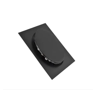 Ralo Inteligente 9,5x9,5 e 15x15 Click Quadrado Veda Cheiro Black/Cromado