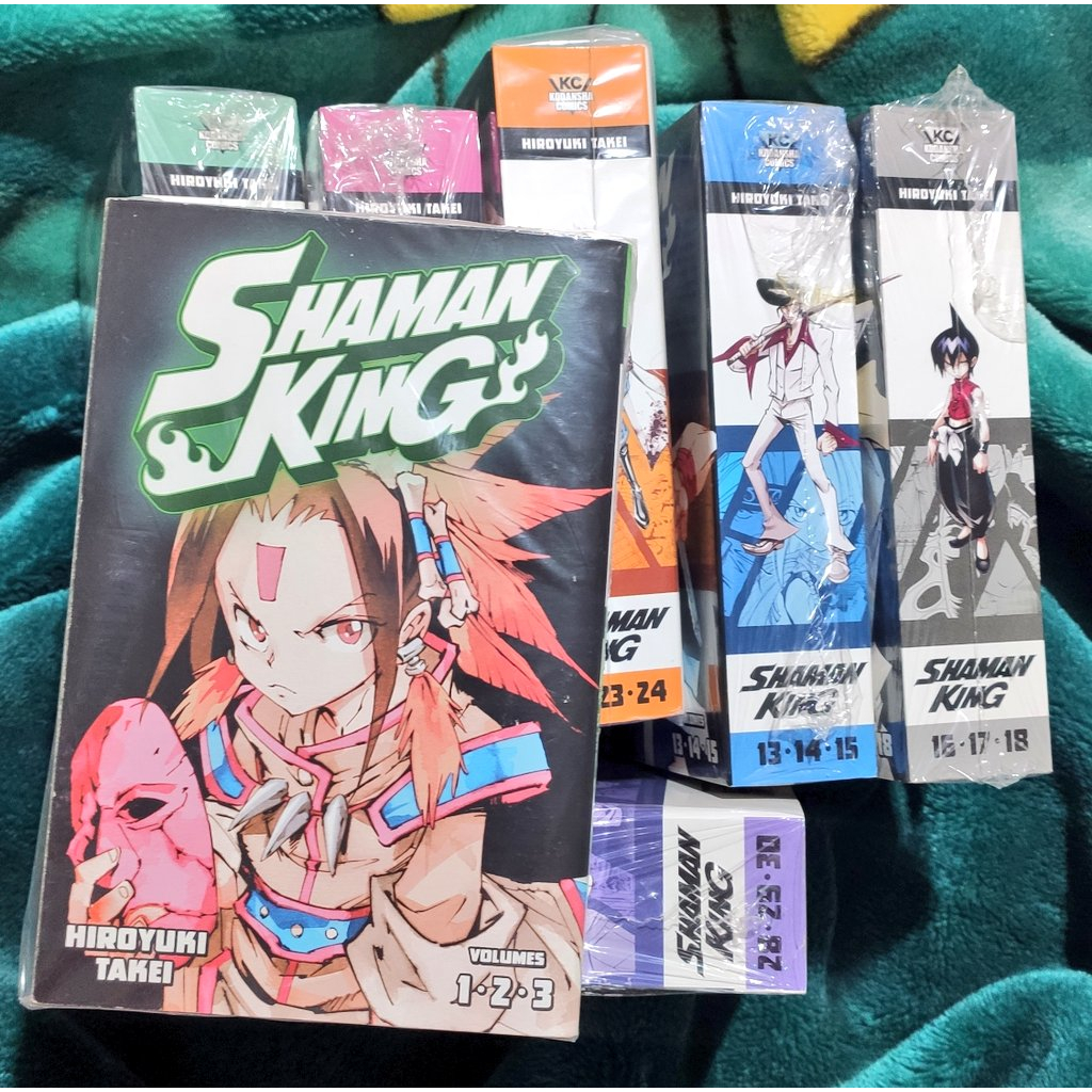 Mangá Shaman King Omnibus (inglês importado) Shopee Brasil