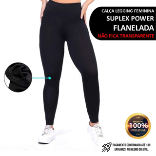 Calça Legging leg feminina não fica transparente não da bolinhas academia  fitness dia dia