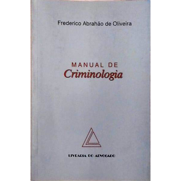 Manual De Criminologia Shopee Brasil 7123