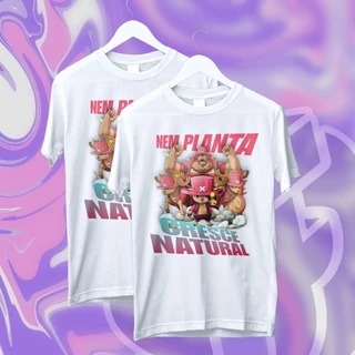 Camiseta Academia One Piece Tony Tony Chopper Nem Planta Cresce Natural
