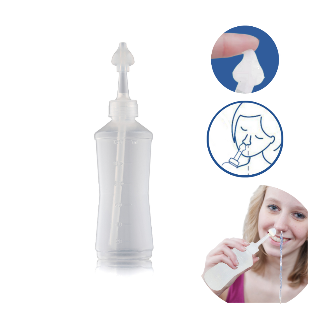 Dispositivo Para Lavagem Nariz Com Bico de Silicone Lavador Nasal ...