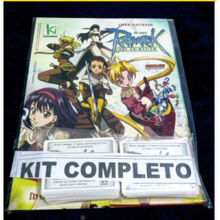 Álbum de Figurinhas RAGNAROK THE ANIMATION. Completo. P/ Colar