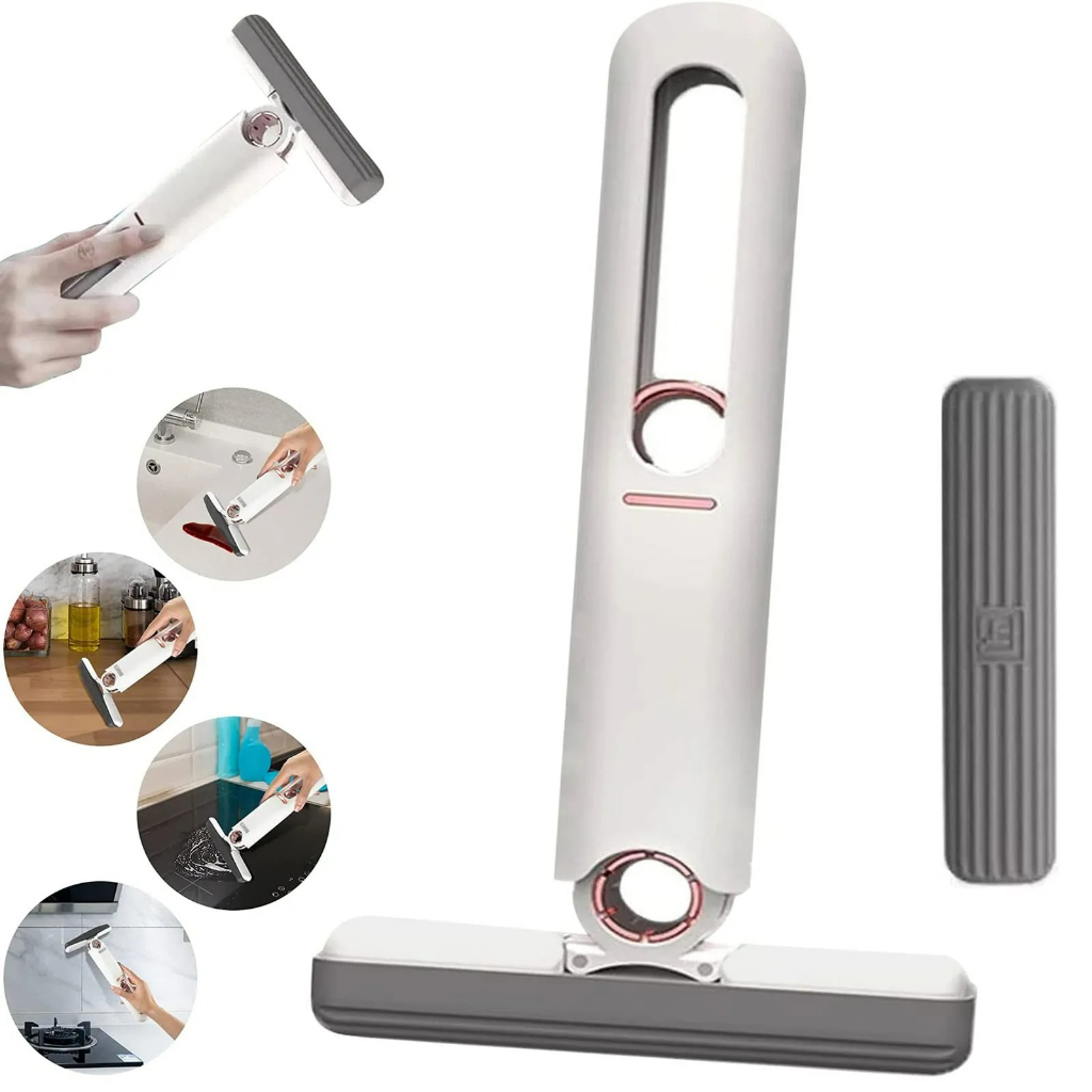 Mini Rodo Esfregão Absorvente Portátil Limpeza Multifuncional Mesa ...