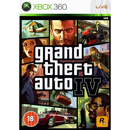 Jogo Xbox 360 Gta 4 Mídia Fisica Original