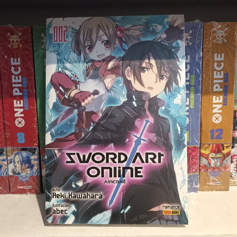 Sword Art Online light novel volume 2 Shopee Brasil