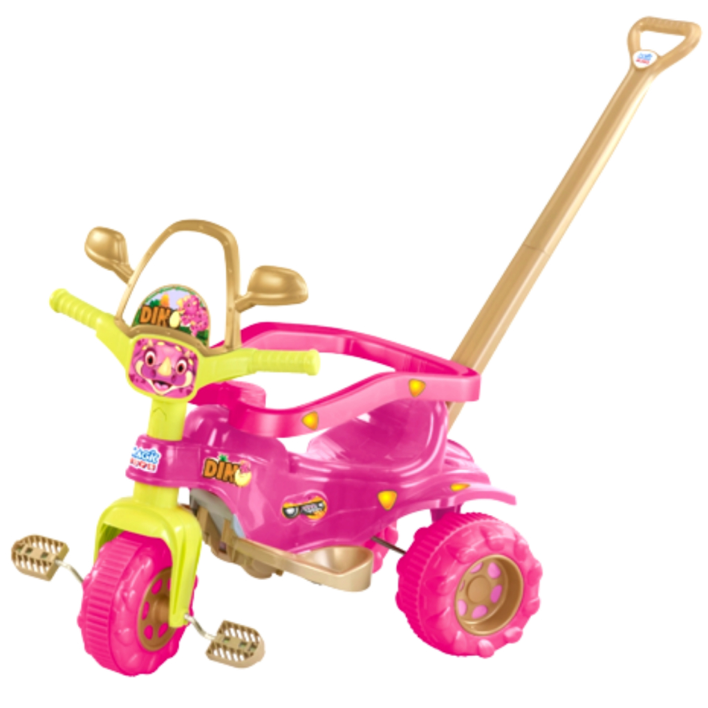 Motoca Infantil Menina Menino Triciclo Velotrol Pedalar Bebê - Escorrega o  Preço