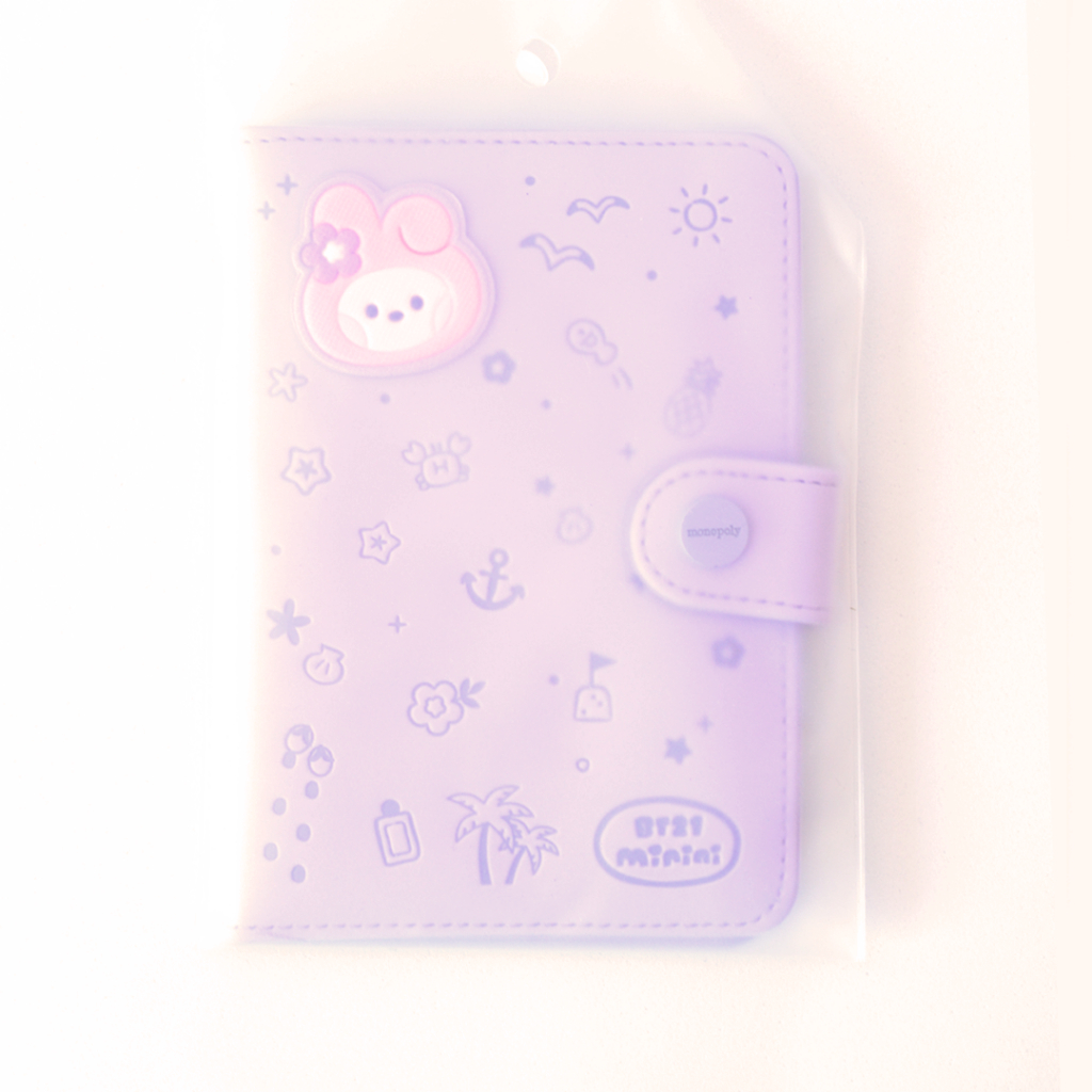 Porta Passaporte BT21 Membros unidade
