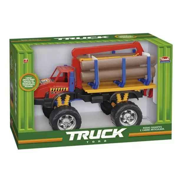 Caminhão Brinquedo Infantil Huracan Tora Grande Articulado