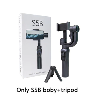 Estabilizador Gimbal Pro S5b 3 Eixos Com Tripe P/ Celular Smartphone Com Tripé