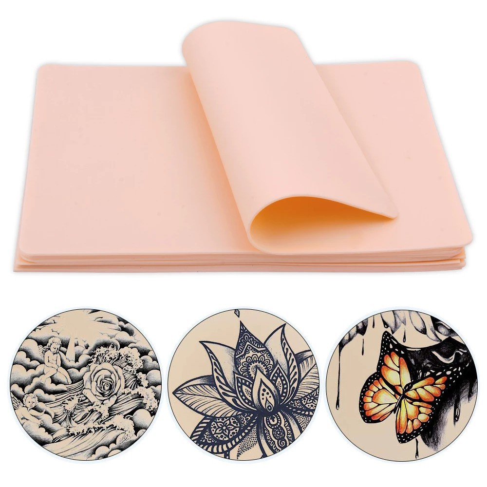 Pele Lisa Artificial Para Treinamento Sobrancelhas Cílios Microblading Micropigmentação Tatuagem