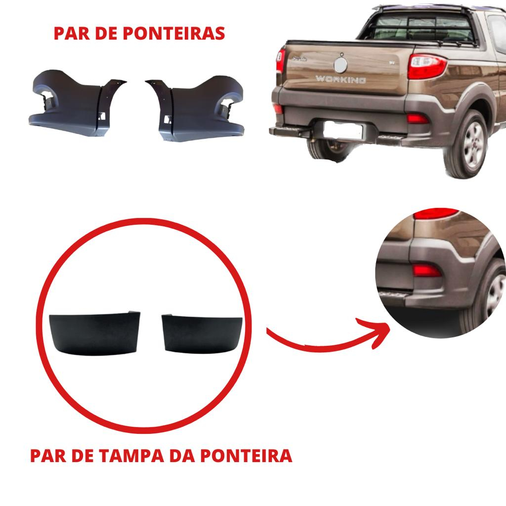 Ponteiras/capas Strada Working/trekking 14/20 Top