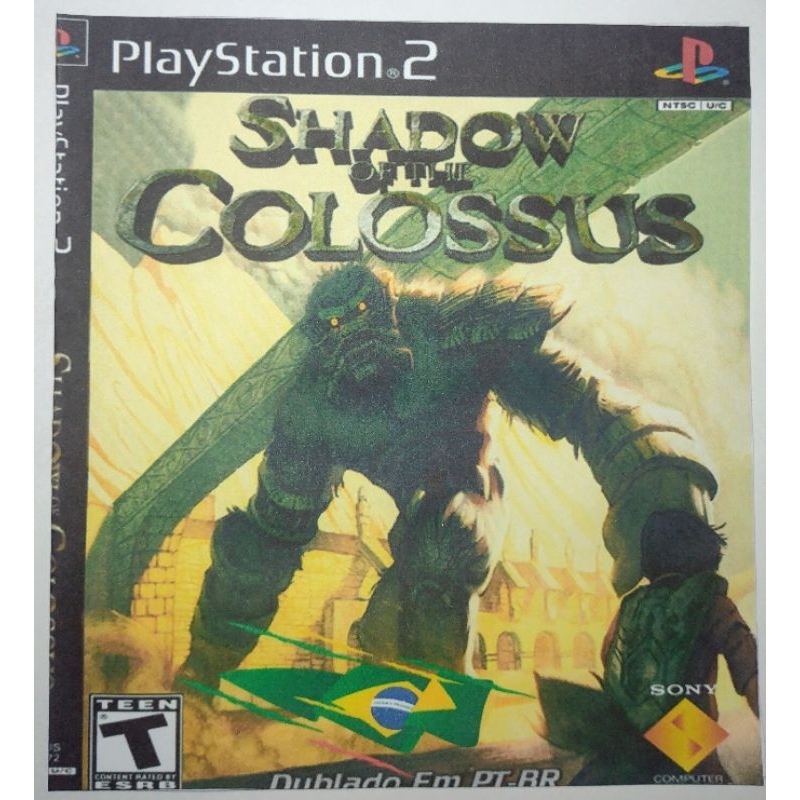 Shadow Of The Colossus Ps2 Legendado E Dublado Patch - Desconto no