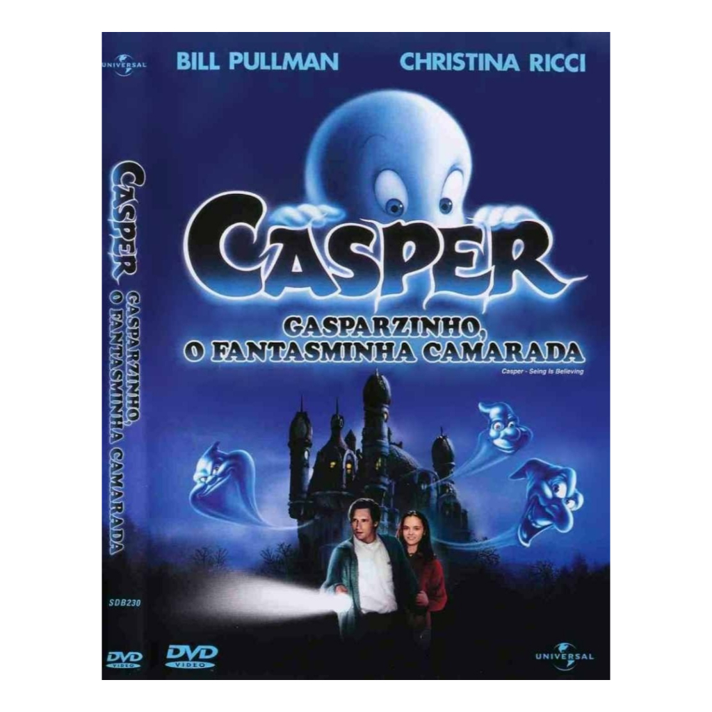 Dvd Filme: Gasparzinho, O Fantasminha Camarada (1995) Dublado e