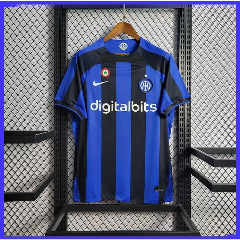 Camisa Camiseta do Time do Inter de Milão Azul Mega Promoção | Shopee ...