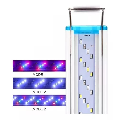 Luminária Aquário Plantado Led 10w 28cm A 40cm 3cores Bivolt