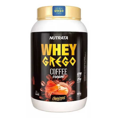 Whey Grego 900g Nutrata Café com Caramelo