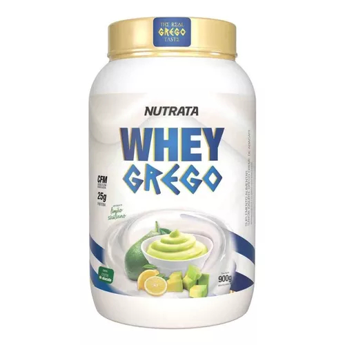 Whey Grego 900g Nutrata sabor Creme de abacate