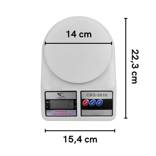 Balança Digital Cozinha 10Kg Balança de Precisão Digital Balança de Alimentos Cozinha — foto 4 — Achou Levou Brasil
