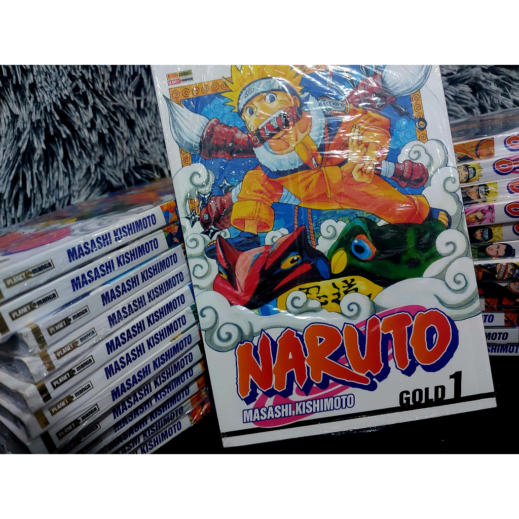Naruto - Gold Vol.1 ao Vol.50 (Mangá - Novo/Lacrado) Editora