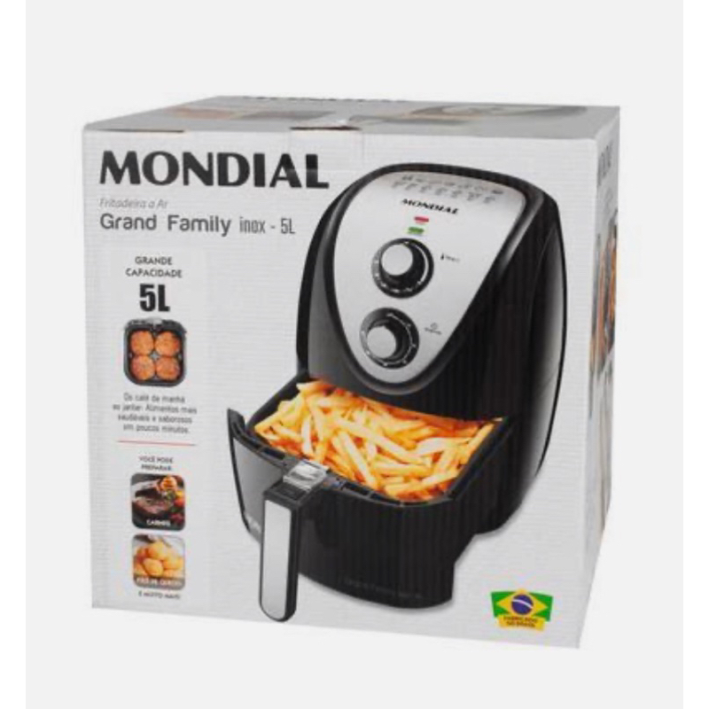 Air Fryer Grand Family Inox 8L