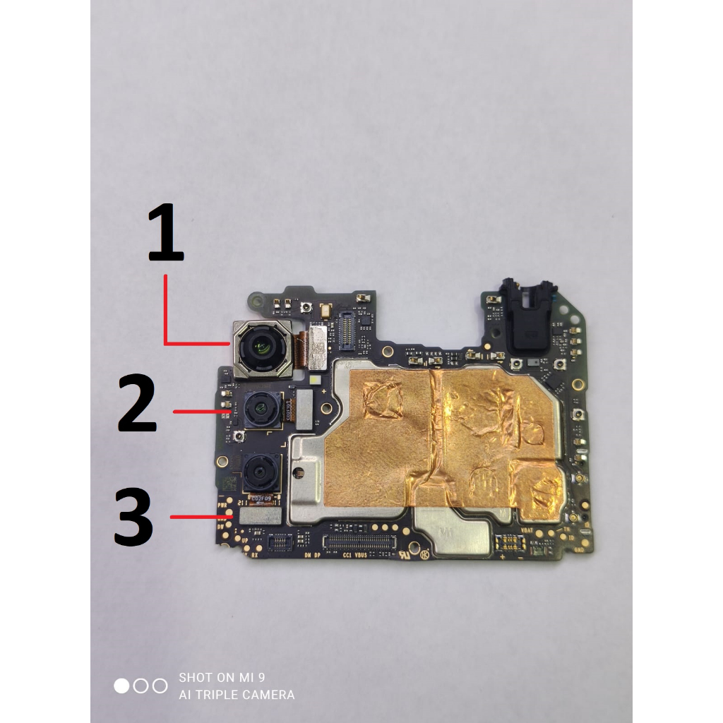 Camera Traseira Xiaomi Poco M3 Pro 5G Original Retirado