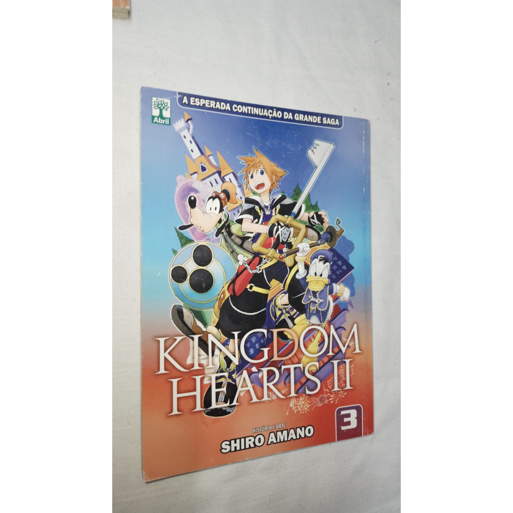 Kingdom Hearts 2 volume 10 - Editora Abril (mangá usado)