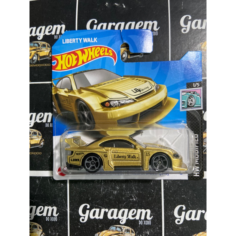 Hot wheels lb super silhouette nissan Silvia (s15) - lote F 2023