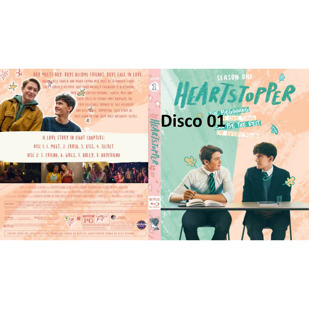 Dvd Heartstopper As 2 Temporadas - Dublado ou Legendado | Shopee Brasil