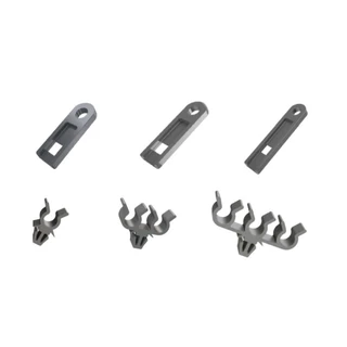 Kit Suporte e Presilhas Cabo Vela Linha Gm Corsa Astra Prisma Meriva Montana