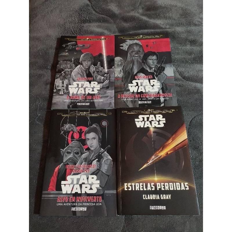 Kit 4 livros: Jornada para Star Wars: O despertar da Força.