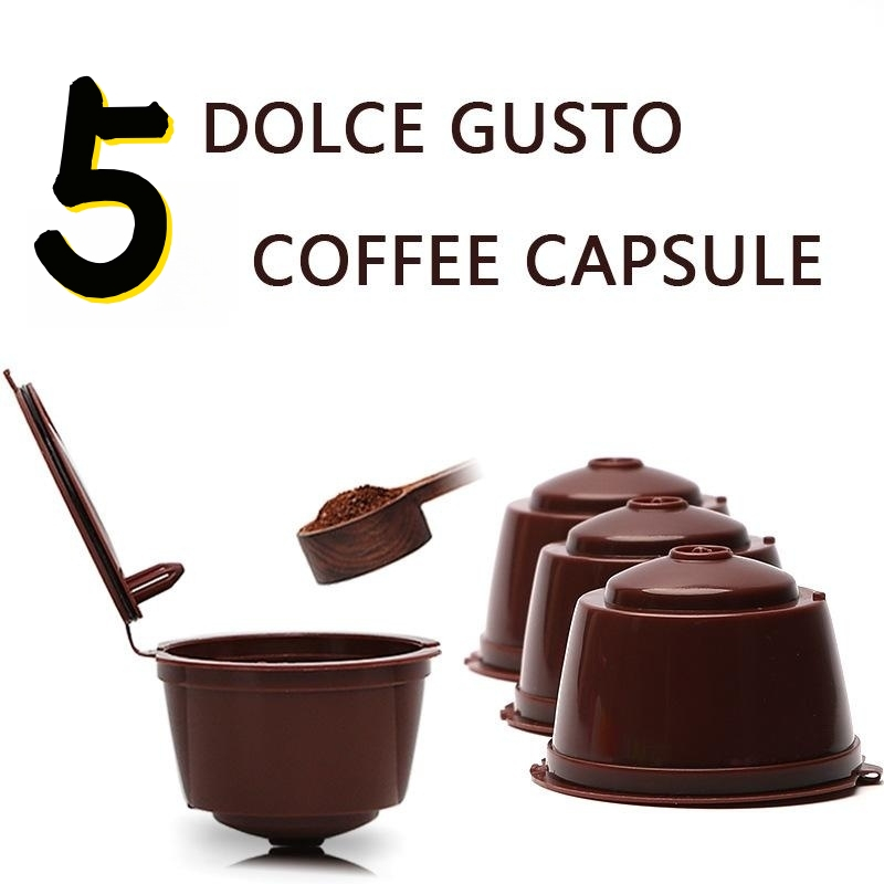 Cápsula Café Reutilizável Dolce Gusto Recarregável Refrescante Efectivo Promoção