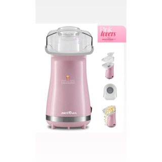 Pipoqueira Rosa Britânia Poplite Inox Rosa127V/220V